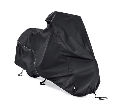 NEW GENUINE HARLEY DAVIDSON 93100041 INDOOR/OUTDOOR MOTORCYCLE COVER, BLACK