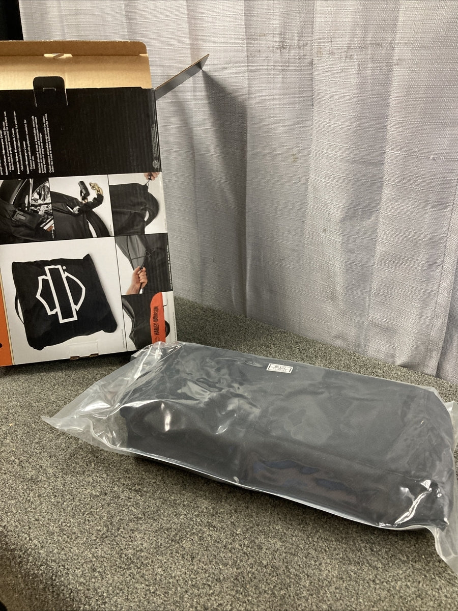 NEW GENUINE HARLEY DAVIDSON 93100041 INDOOR/OUTDOOR MOTORCYCLE COVER, BLACK