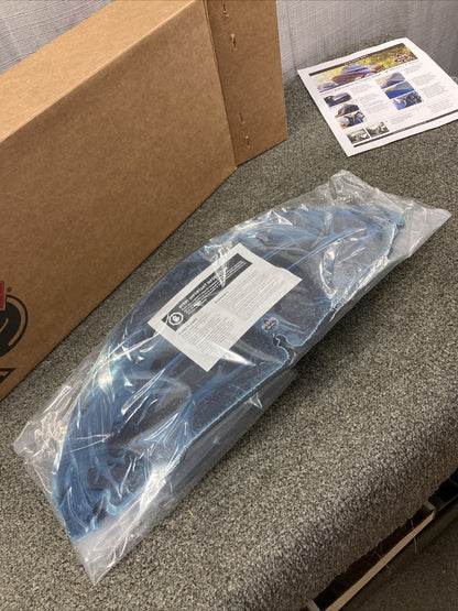 NEW KLOCK WERKS 2310-0572 DARK SMOKE 5" FLARE WINDSHIELD