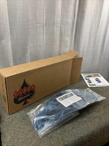 NEW KLOCK WERKS 2310-0572 DARK SMOKE 5" FLARE WINDSHIELD