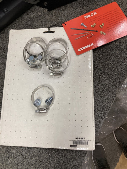 NEW COBRA 6462B POWRPRO 2:1 BLK/CHR EXHAUST SYSTEM FOR HARLEY DAVIDSON SPORTSTER