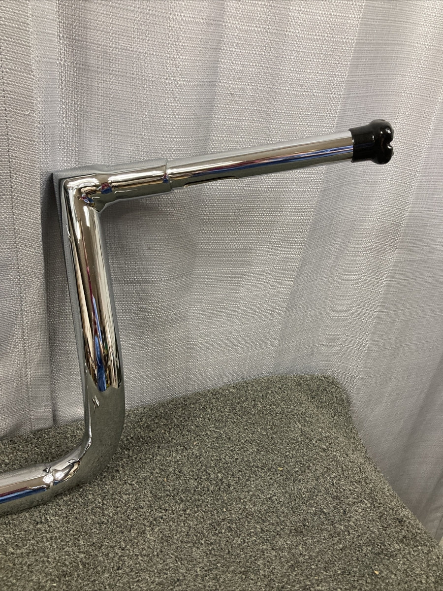 NEW LA CHOPPERS 0601-4621 12" CHROME 1-1/2" GRANDE TWIN PEAKS TOURING HANDLEBARS