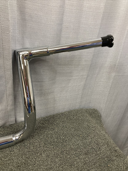 NEW LA CHOPPERS 0601-4621 12" CHROME 1-1/2" GRANDE TWIN PEAKS TOURING HANDLEBARS