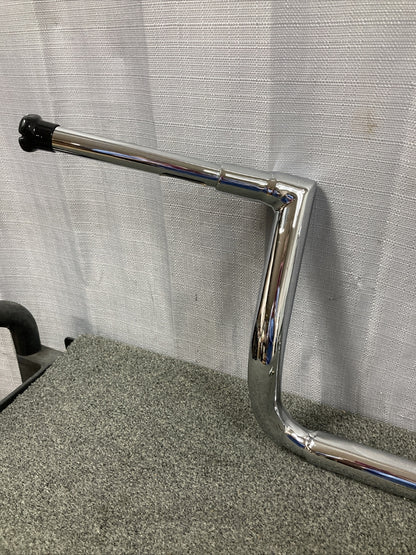 NEW LA CHOPPERS 0601-4621 12" CHROME 1-1/2" GRANDE TWIN PEAKS TOURING HANDLEBARS