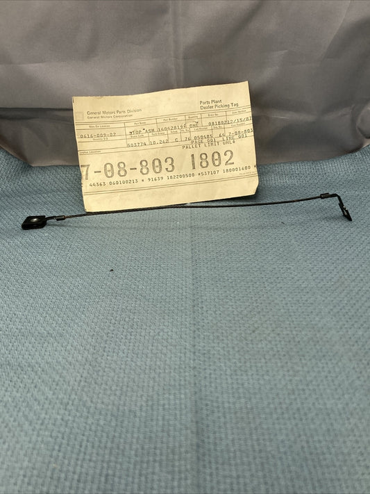 NEW GENUINE GM 14042819 STOP, INSTRUMENT PANEL COMPARTMENT DOOR GR 10.262