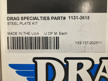 NEW DRAG SPECIALTIES 1131-3615 STEEL CLUTCH PLATE KIT