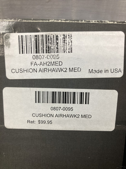 NEW AIR HAWK 2 0807-0095 INFLATEABLE 14" x 14" COMFORT SEATING SYSTEM FA-AH2MED