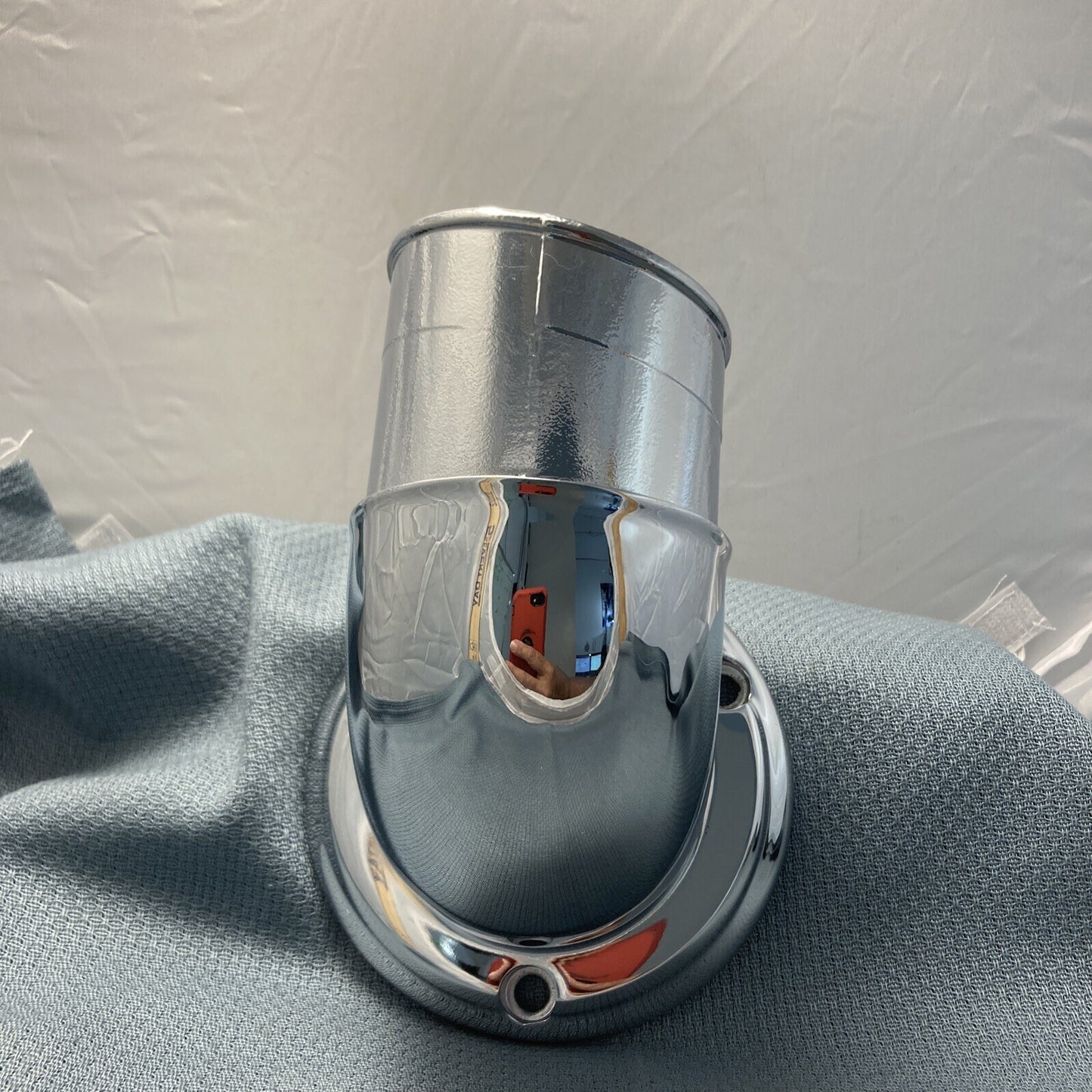 NEW GENUINE HARLEY DAVIDSON 29000194 INTAKE TUBE, HEAVY BREATHER M8 CHROME