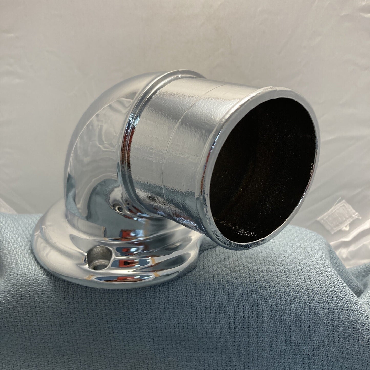 NEW GENUINE HARLEY DAVIDSON 29000194 INTAKE TUBE, HEAVY BREATHER M8 CHROME