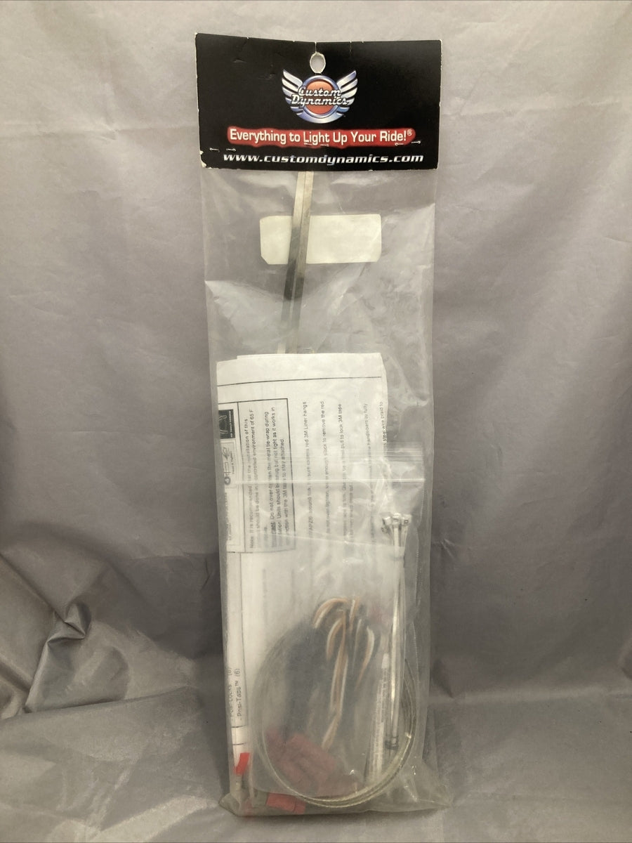 NEW CUSTOME DYNAMICS 2040-1498 TRUEWRAP DUAL TURN SIGNAL LIGHTS 49mm