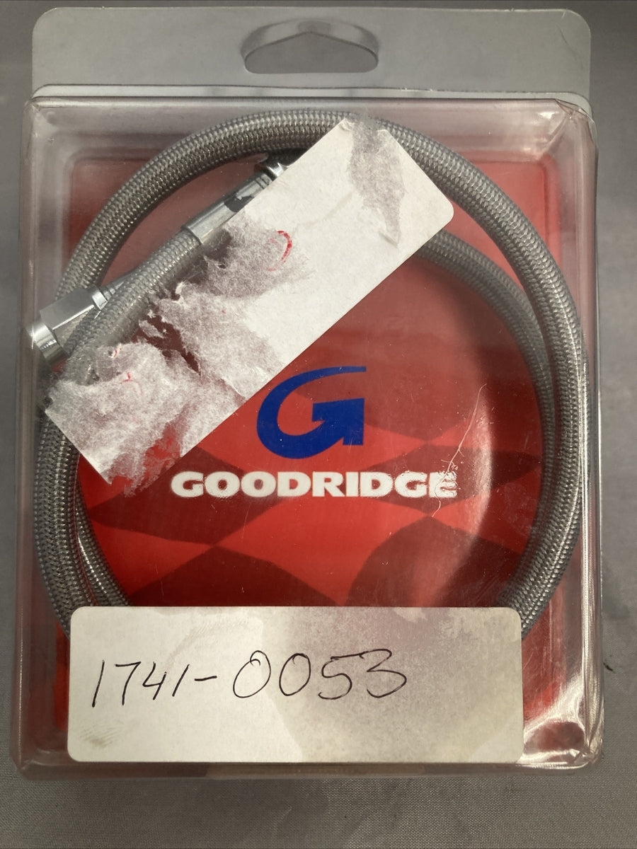 NEW GOODRIDGE 80328 28" FEM-FEM BRAIDED CLEAR COAT UNIVERSAL HOSE
