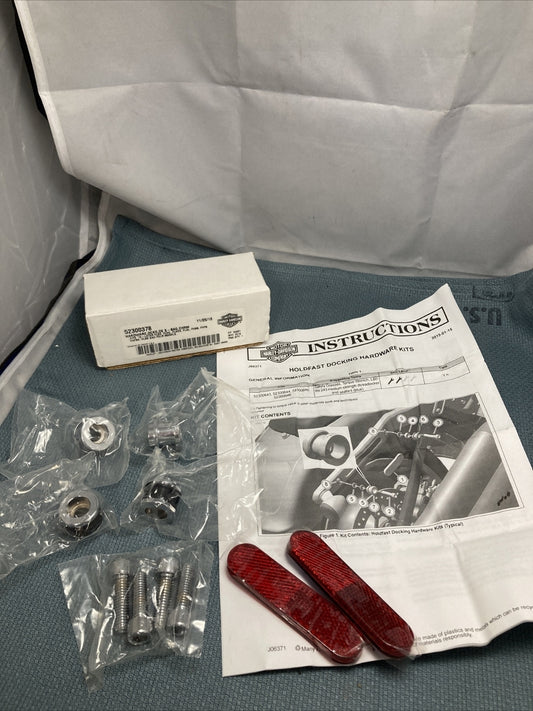 NEW GENUINE HARLEY DAVIDSON 52300378 HARDWARE, DCKG, OE S-BAG, CHRM