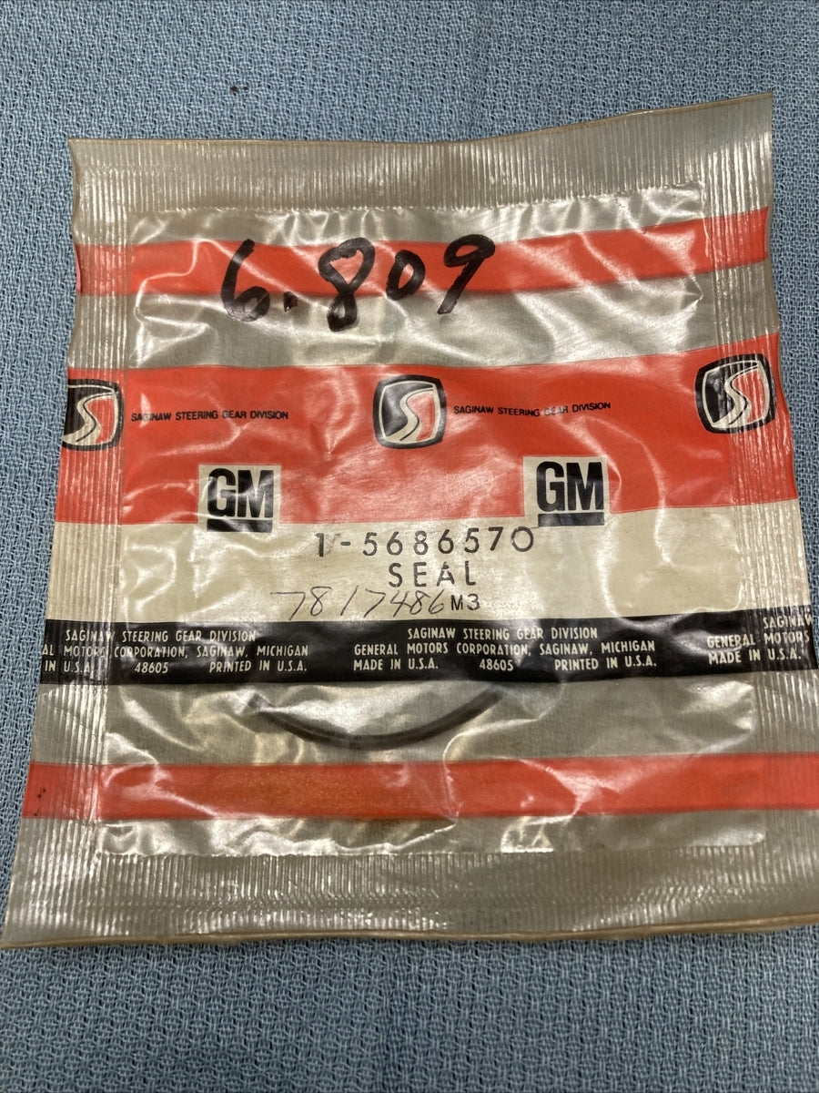 NEW GENUINE GM SAGINAW 5686570 SEAL KIT, HOUSING COVER