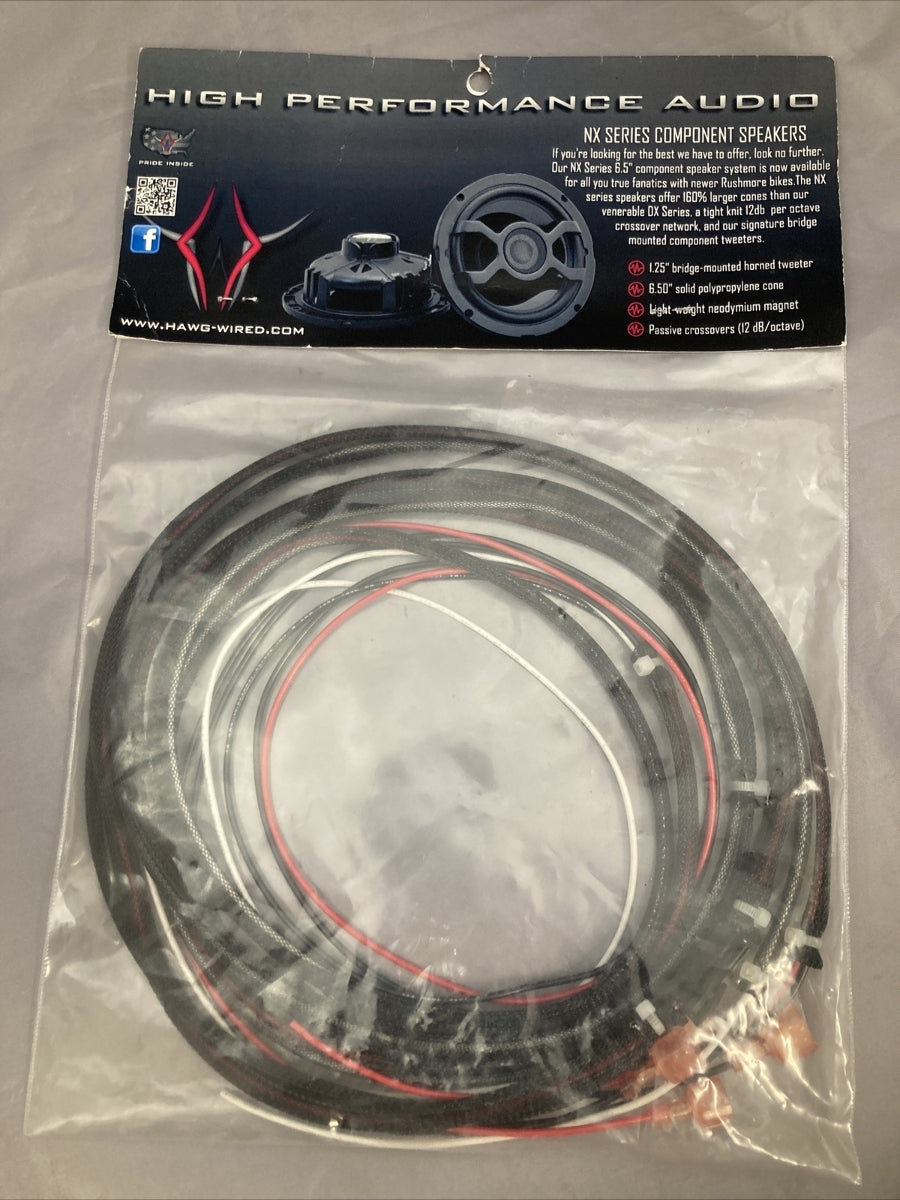 NEW HAWG WIRED WXL100 REAR SPEAKER WIRING KIT