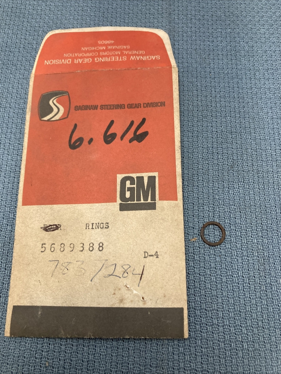 NEW GENUINE GM SAGINAW 5689388 RETAINING RING, POWER STEERING PUMP DRIVE SHAFT