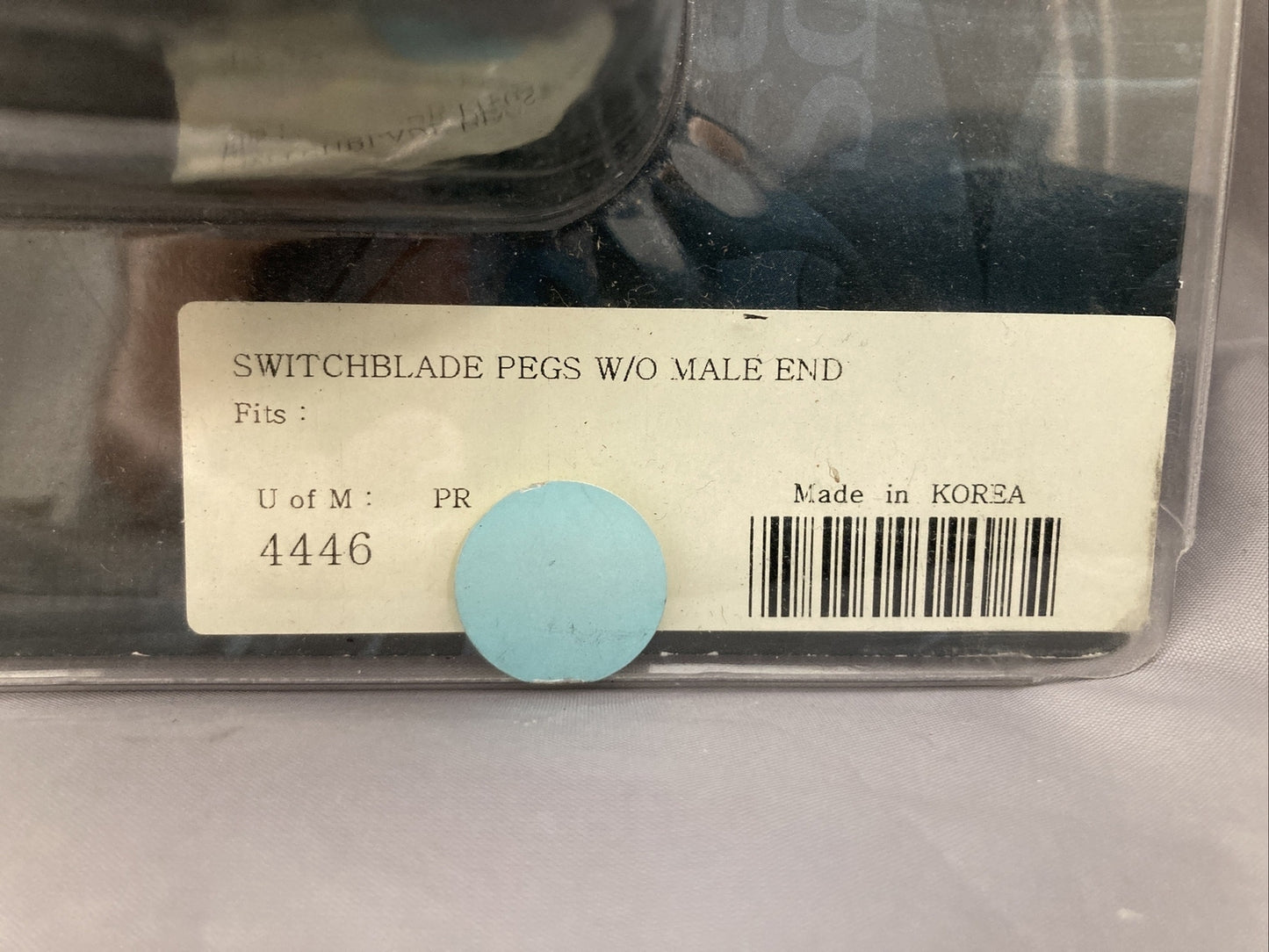 NEW KURYAKYN 4446 SWITCHBLADE PEGS W/O MALE END