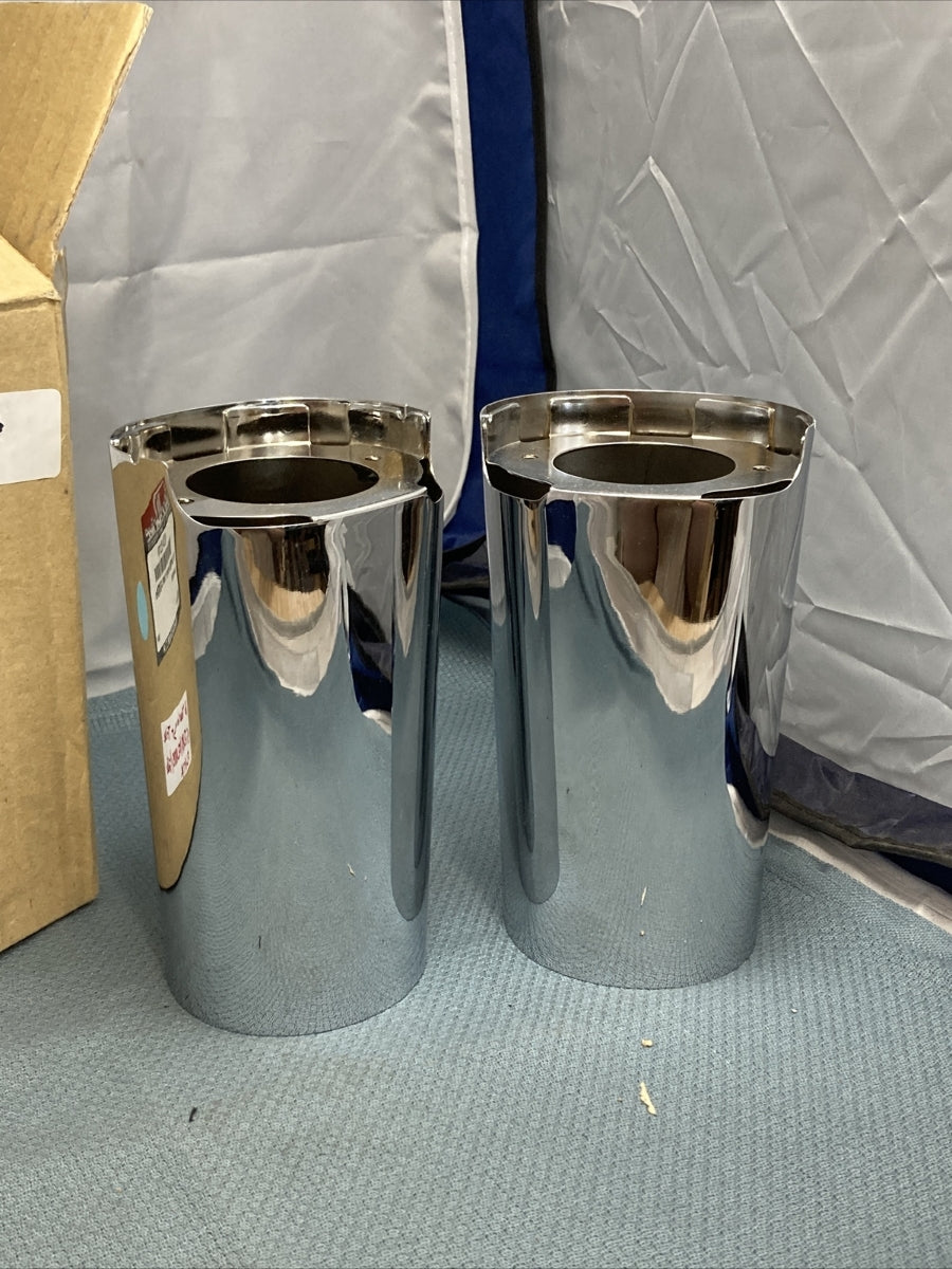 NEW HARD DRIVE 820-52370 HD UPPER FORK TUBE COVERS, CHROME