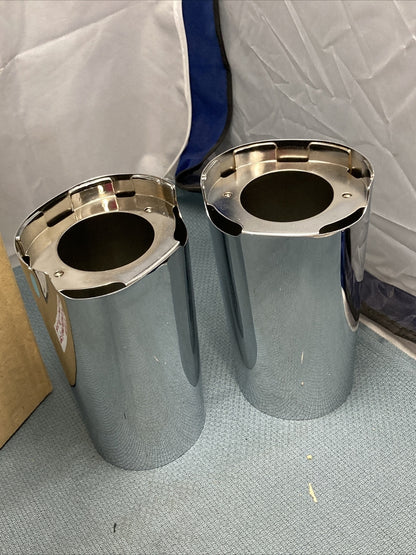 NEW HARD DRIVE 820-52370 HD UPPER FORK TUBE COVERS, CHROME