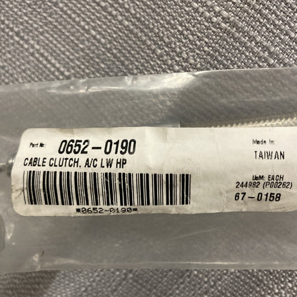 NEW MOTION PRO Armor Coated 67-0158 Braided Stainless Steel Clutch Cable LW HP