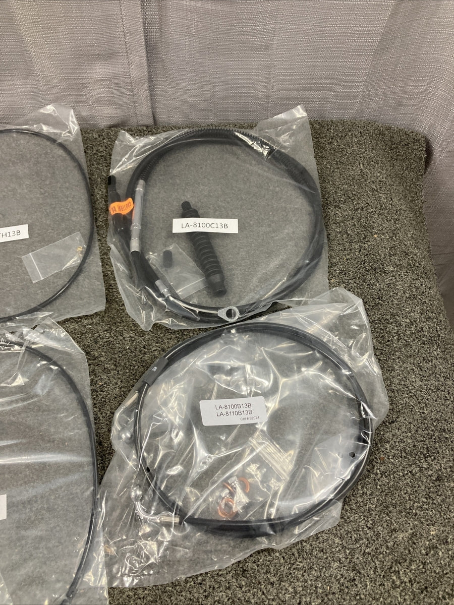 NEW LA CHOPPERS LA-8100KT2-13B CABLE KIT CB12-14 96-06 ST