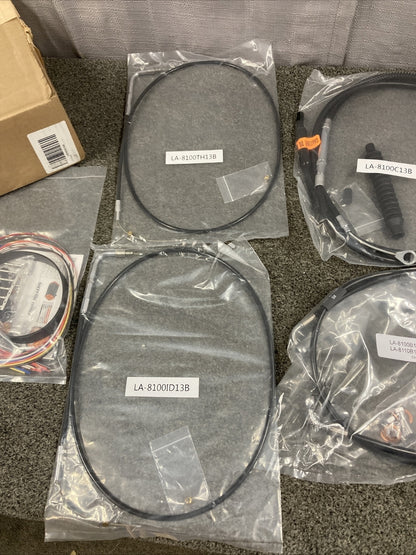 NEW LA CHOPPERS LA-8100KT2-13B CABLE KIT CB12-14 96-06 ST