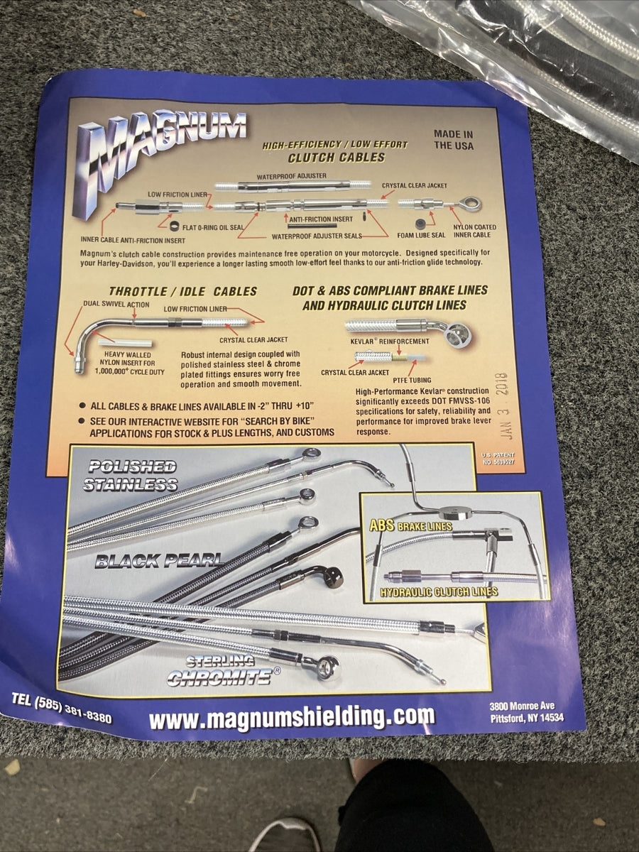 NEW MAGNUM 0610-0870 CONTROL CABLE KIT SC2 387161