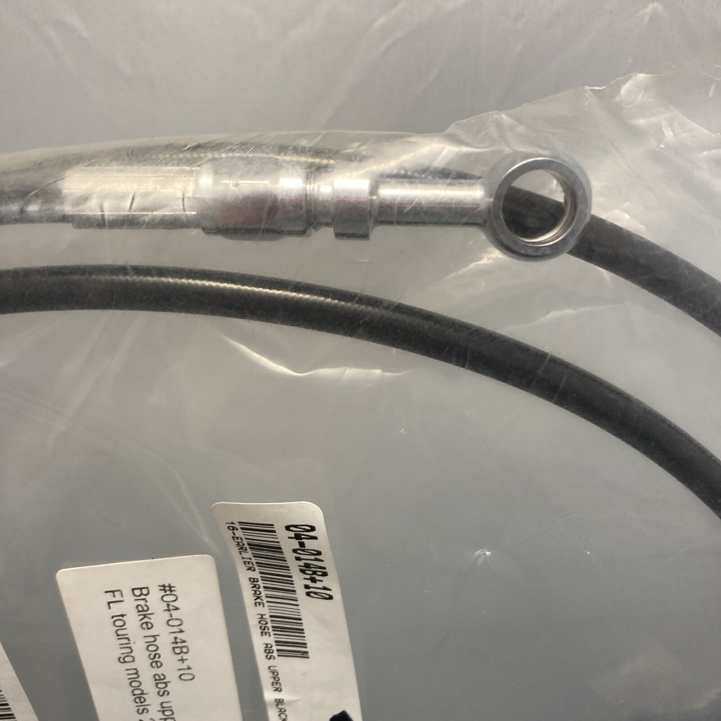NEW LA CHOPPERS 04-014B+10 BRAKE HOSE ABS UPPER FL TOURING 2014-2015