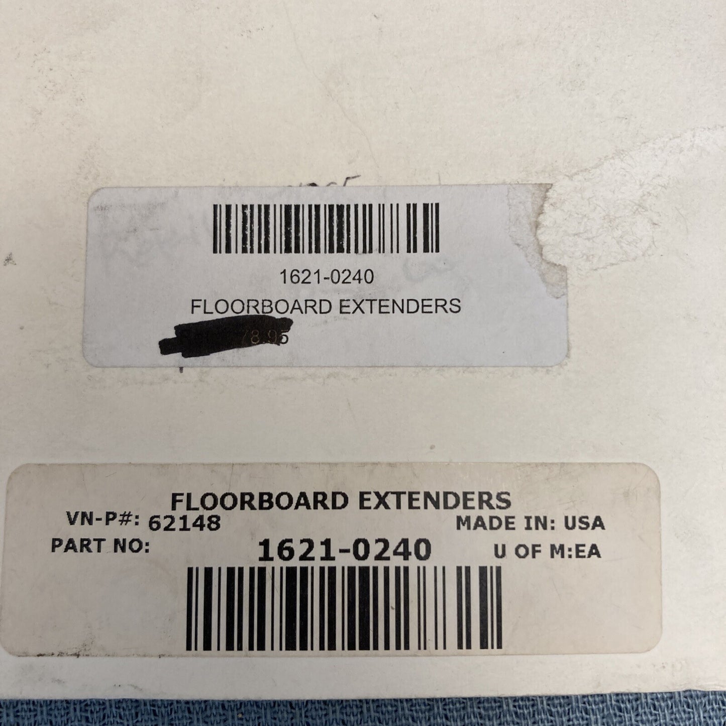 NEW PINGEL 62148 FLOORBOARD EXTENDERS 1621-0240