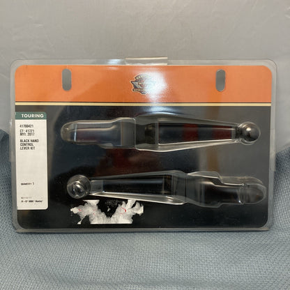 NEW GENUINE HARLEY DAVIDSON 41700421 Black Hand Control Lever Kit BLACK