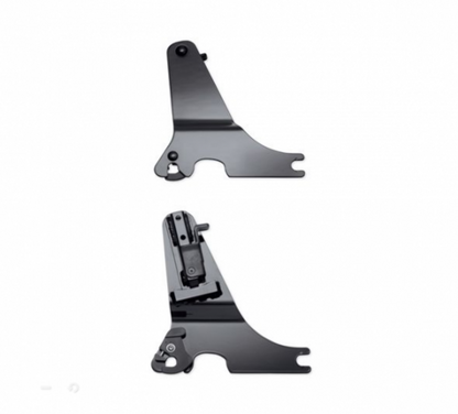 NEW GENUINE HARLEY DAVIDSON 52300096 ADJUSTABLE RECLINE SIDEPLATES DETACH BLACK