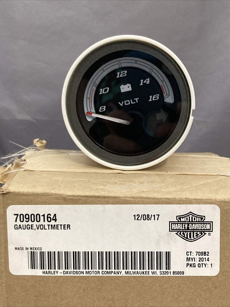 NEW GENUINE HARLEY DAVIDSON 70900164 GUAGE VOLT METER