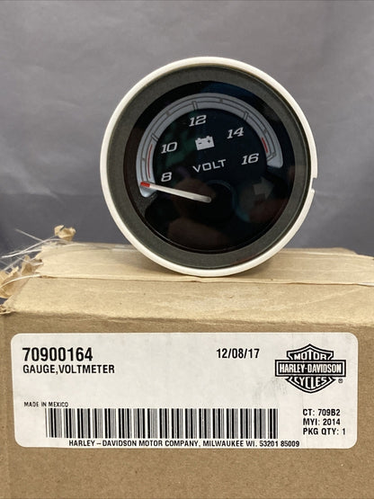 NEW GENUINE HARLEY DAVIDSON 70900164 GUAGE VOLT METER