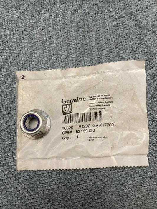 NEW GENUINE GM 92139120 NUT, FRONT LOWER CONTROL ARM FRONT GR 6.172