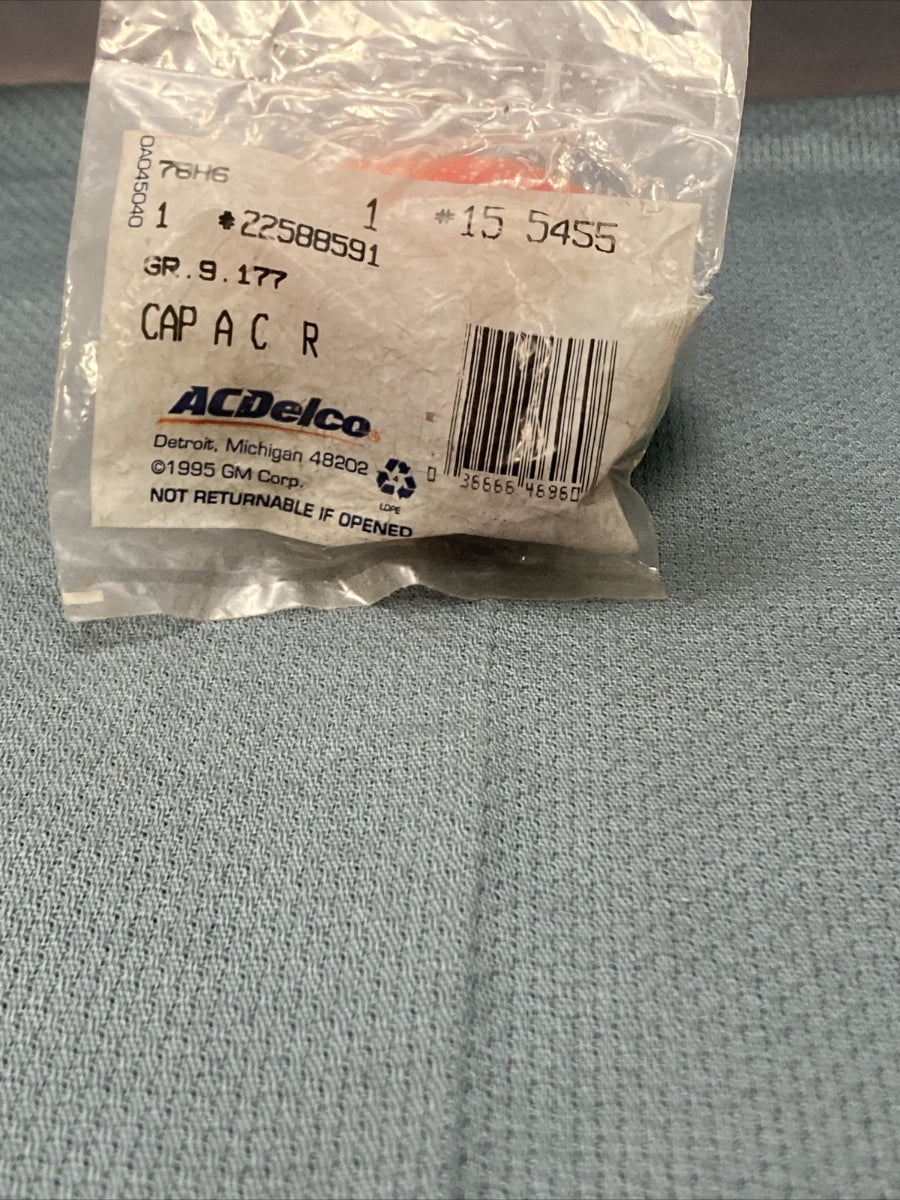NEW GENUINE ACDELCO 15-5455 CAP, A/C SERVICE VALVE GR 9.177 GM 22588591