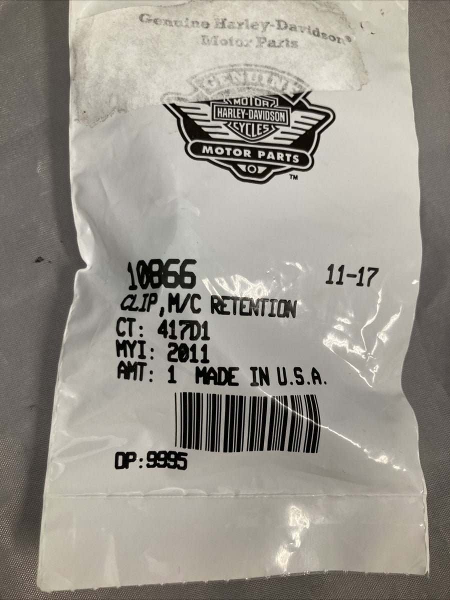 NEW GENUINE HARLEY DAVIDSON 10866 CLIP,M/C RETENTION