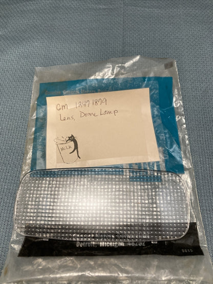 NEW GENUINE GM 12471879 LENS, DOME LAMP GR 16.495