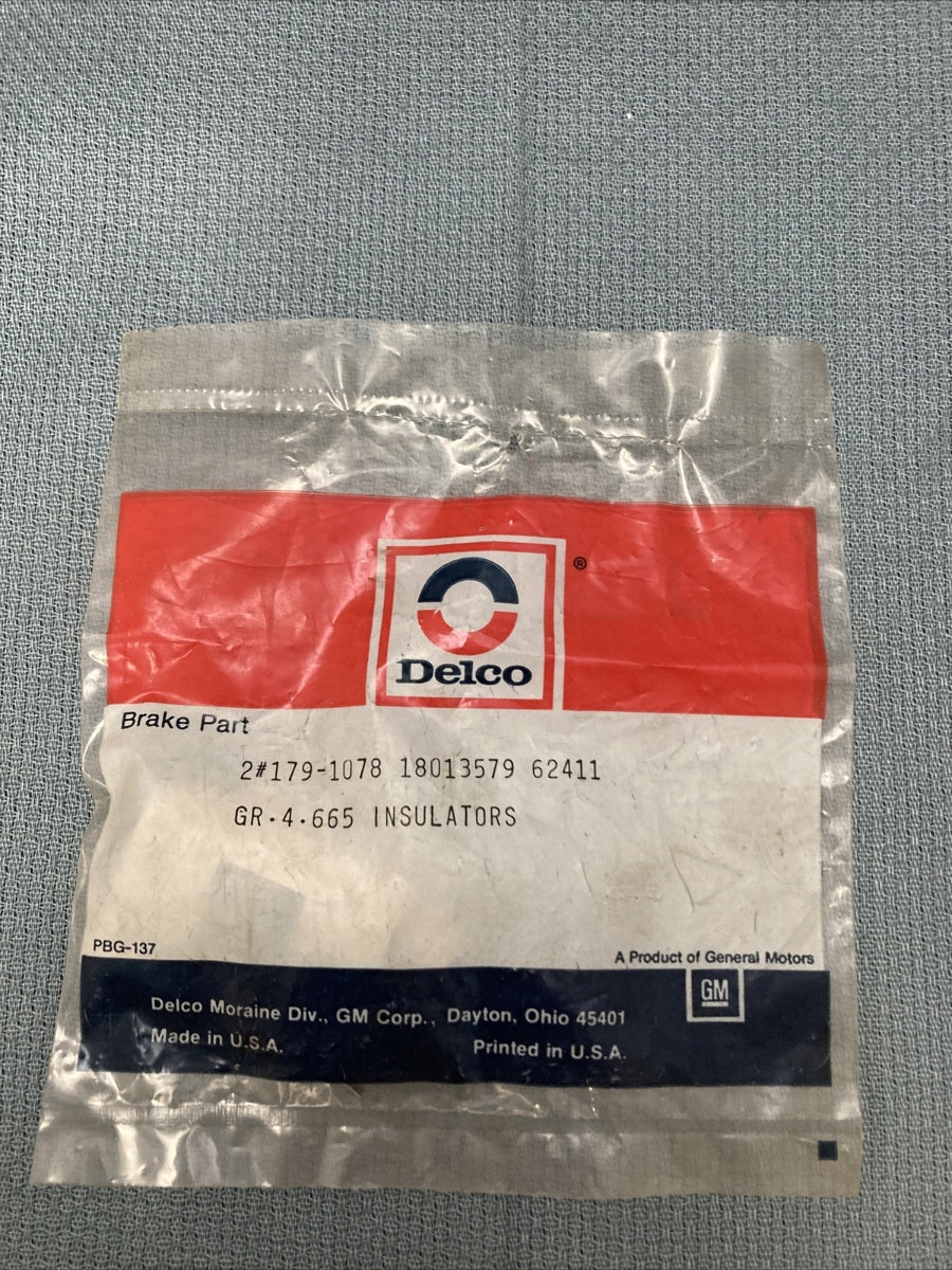 QTY 2 NEW GENUINE ACDELCO 179-1078 INSULATOR PKG, BRACKET GM 18013579 GR 4.665