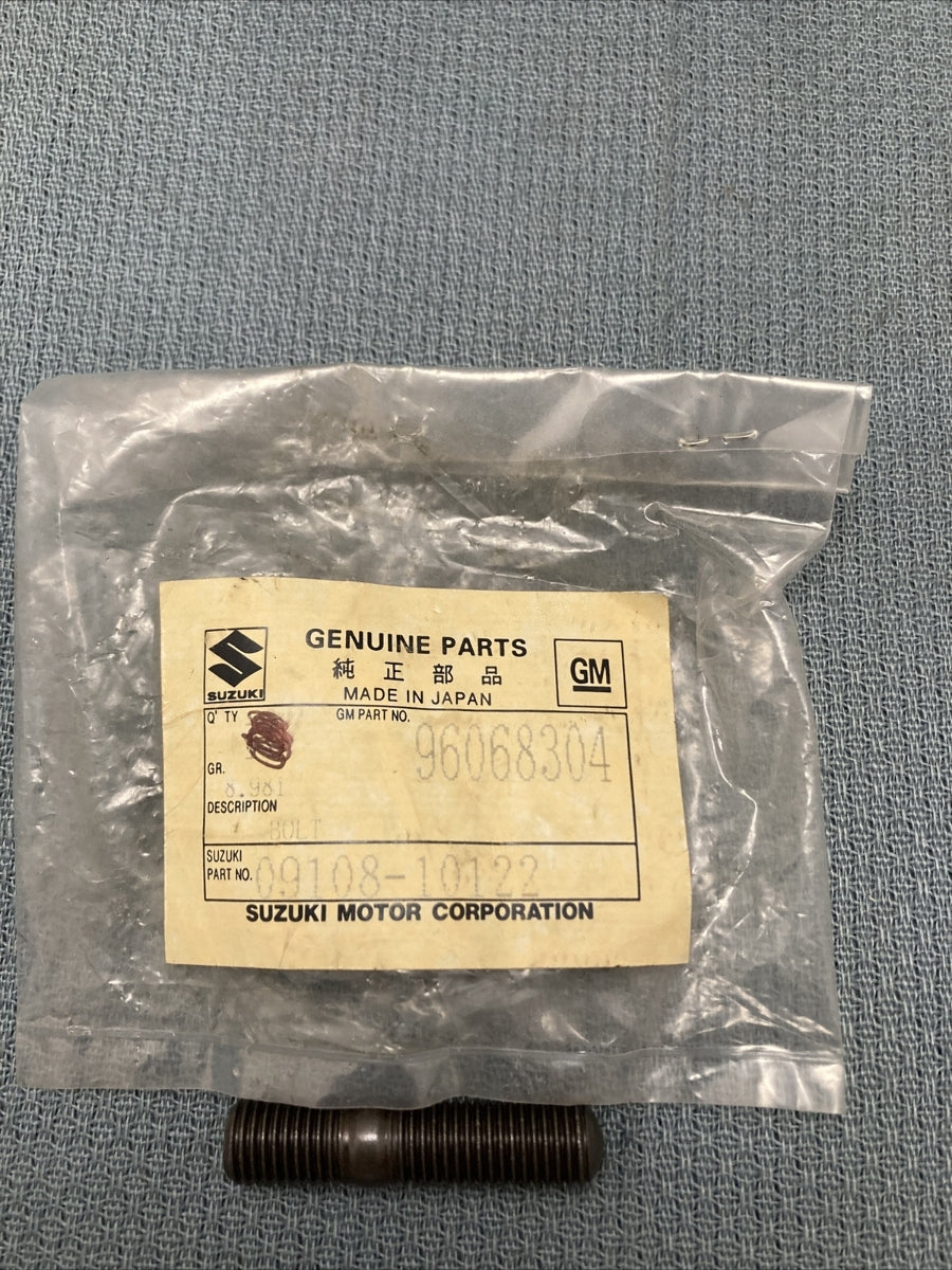 NEW GENUINE SUZUKI 09108-10122 STUD, EXHAUST MANIFOLD PIPE GM 96068304 GR 8.981