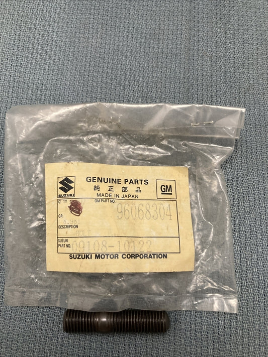 NEW GENUINE SUZUKI 09108-10122 STUD, EXHAUST MANIFOLD PIPE GM 96068304 GR 8.981