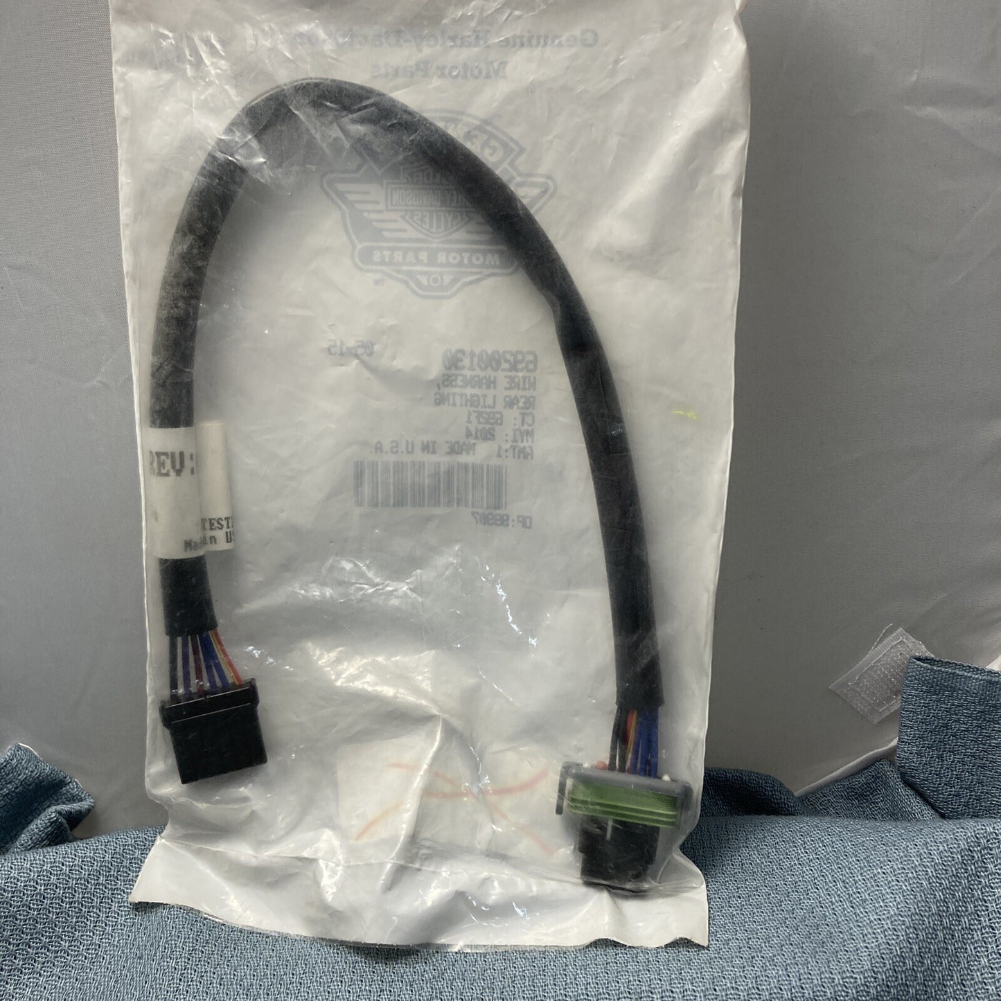 NEW HARLEY DAVIDSON 69200130 HARNESS REAR LIGHTING, JUMPER