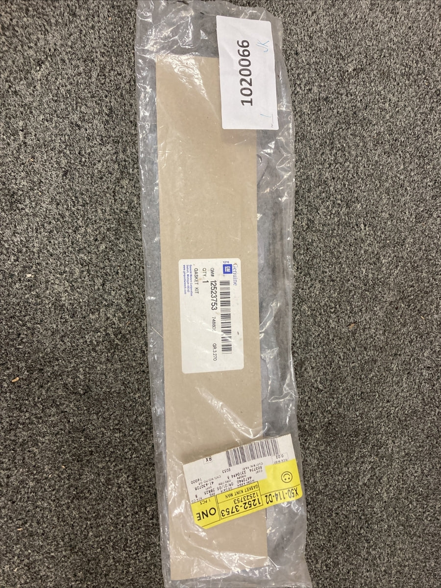 NEW GENUINE GM 12523753 GASKET KIT, MANIFOLD TO CYLINDER HEAD GR 3.270