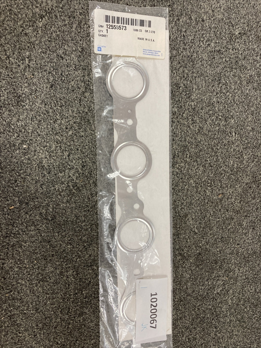 NEW GENUINE GM 12558573 GASKET, EXHAUST MANIFOLD GR 3.270