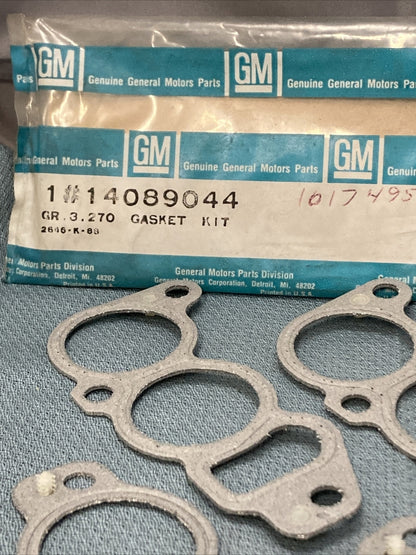 NEW GENUINE GM 14089044 GASKET KIT, PLENUM GR 3.270