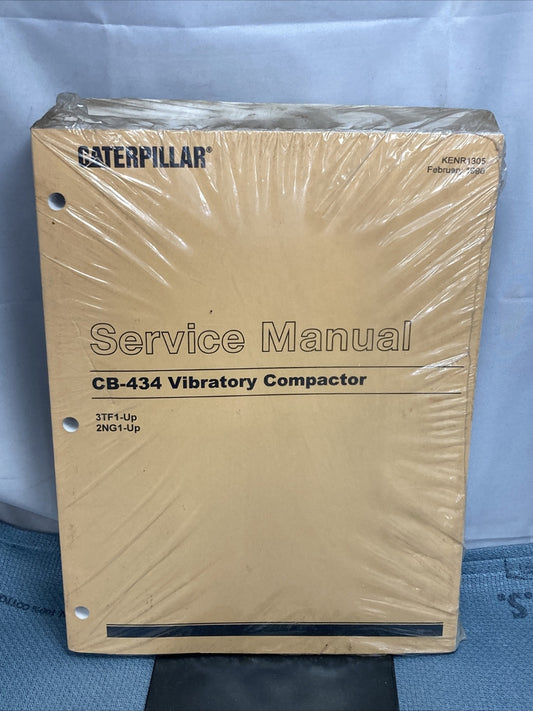 NEW GENUINE CATERPILLAR KENR 1305 SERVICE MANUAL CB-434 VIBRATORY COMPACTOR