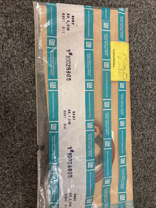 NEW GENUINE GM 10026805 GASKET KIT, ENGINE GR 0.010