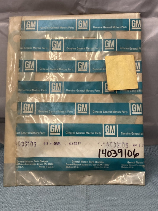NEW GENUINE GM 14039106 GASKET, TRANSMISSION REAR MAIN BEARING GR 4.318