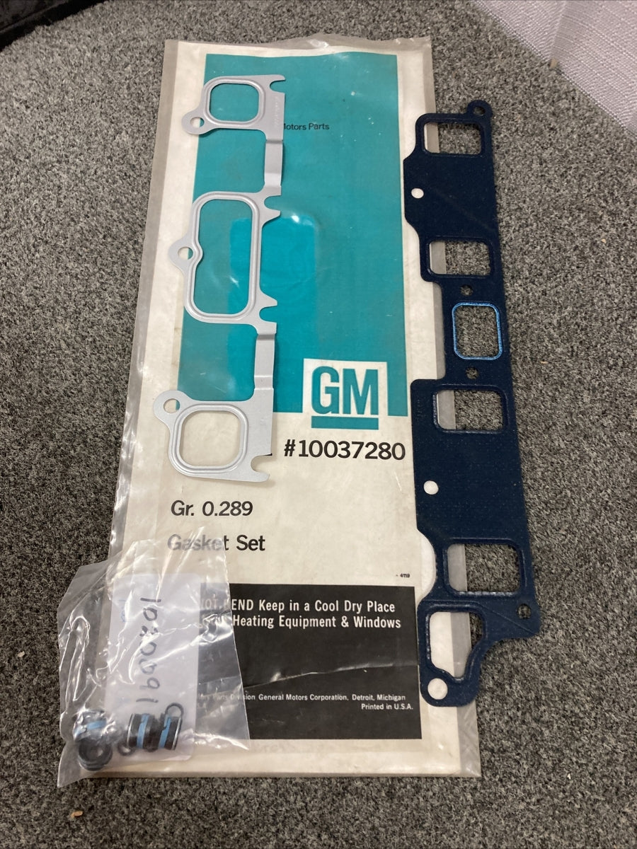 NEW GENUINE GM 10037280 GASKET KIT, ENGINE CYLINDER HEAD GR 0.289