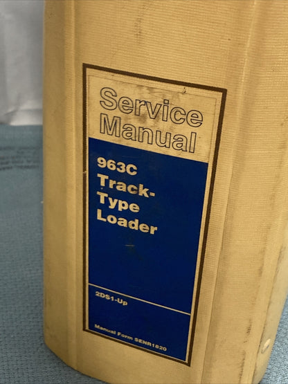 GENUINE CAT/CATERPILLAR SENR1820 SERVICE MANUAL 963C TRACK-TYPE LOADER 2DS1-UP