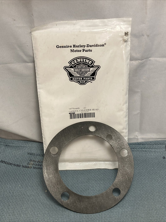 NEW GENUINE HARLEY-DAVIDSON 16770-66B GASKET, CYLINDER HEAD
