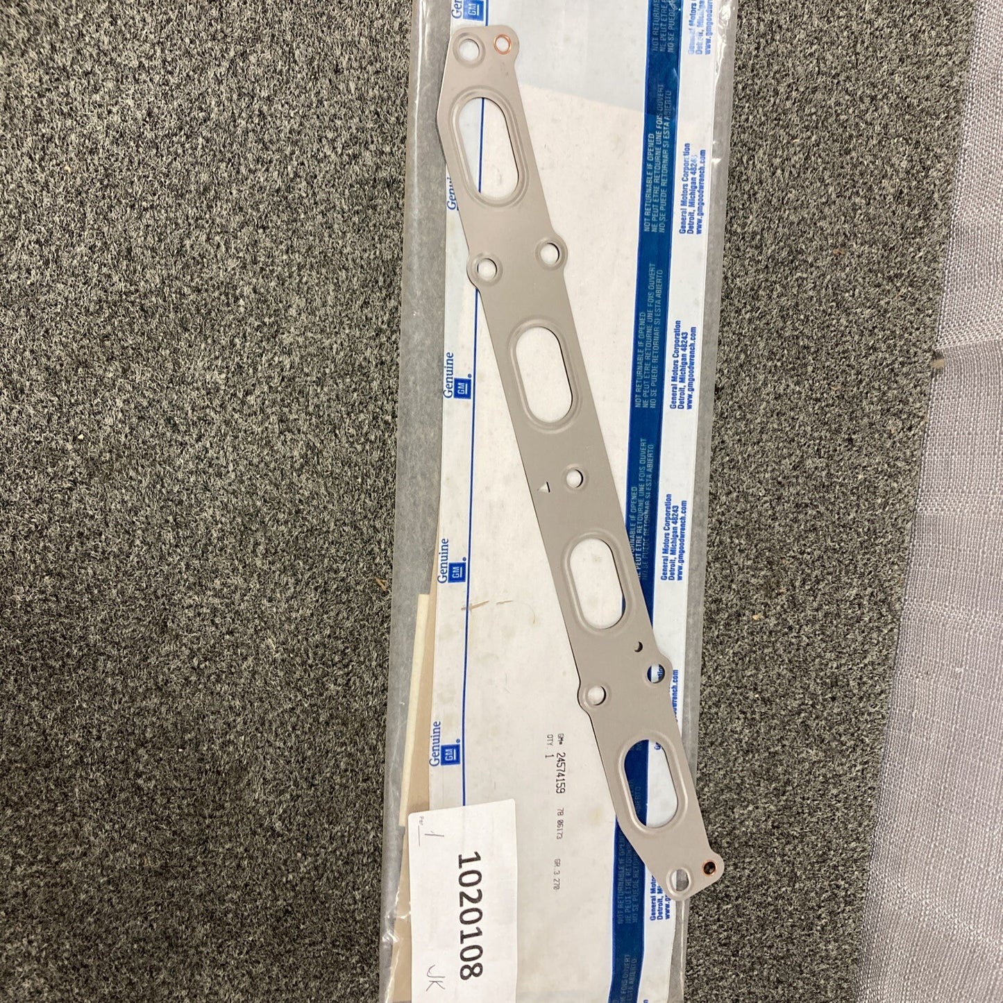 NEW GENUINE GM 24574159 GASKET, EXHAUST MANIFOLD GR 3.270